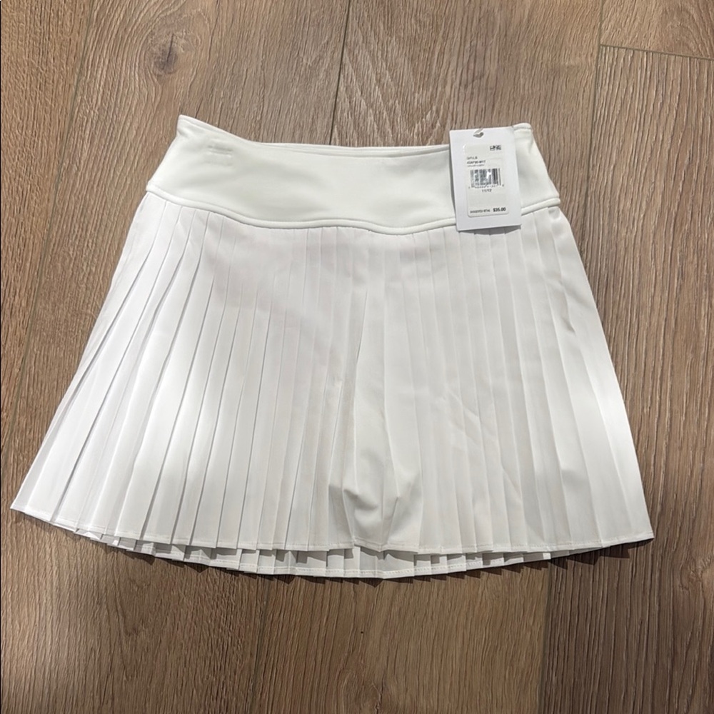Abercrombie & Fitch White Mini Skirt